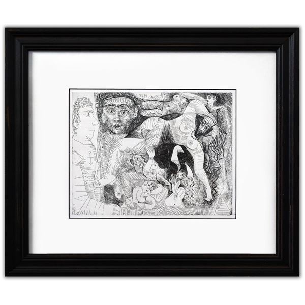 Pablo Picasso- Offset Lithograph "From The 347 Series"