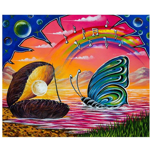 Eugene Poliarush- Original Oil on Canvas "The End of the World"