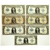 Image 1 : Group of 7 Fr.237 1923 $1 Silver Certificates