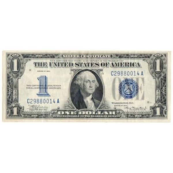 Fr.1606 1934 $1 Silver Certificate