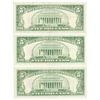 Image 2 : Group of 3 Fr.1536* 1963 $5 Legal Tender Star Notes