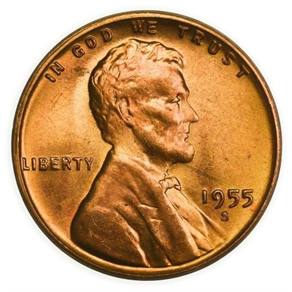 1955-S Lincoln Wheat Cent
