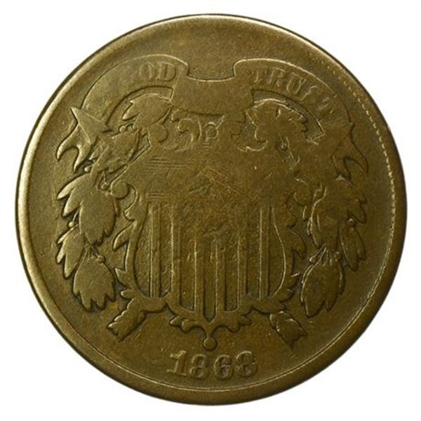 1868 Two Cents