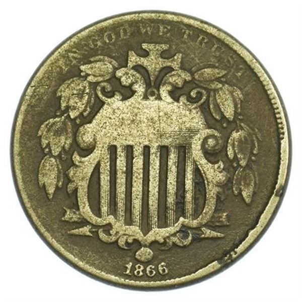 1866 Shield Nickel