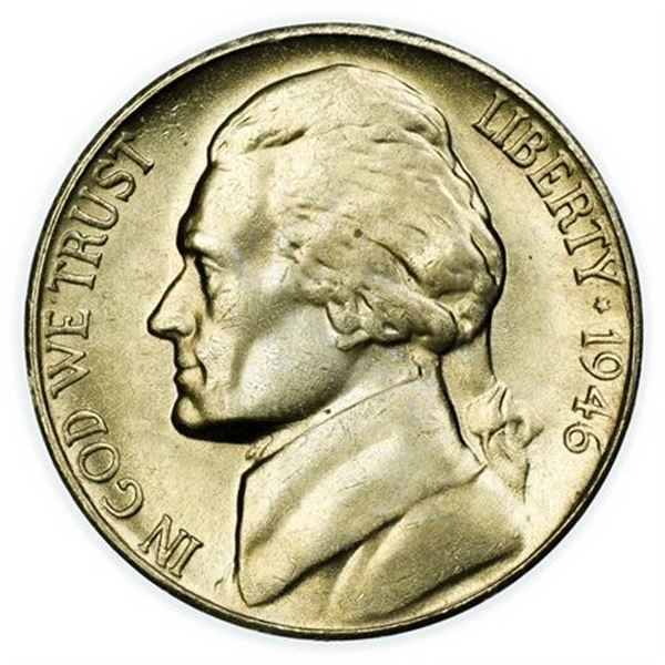 1946-S Jefferson Nickel