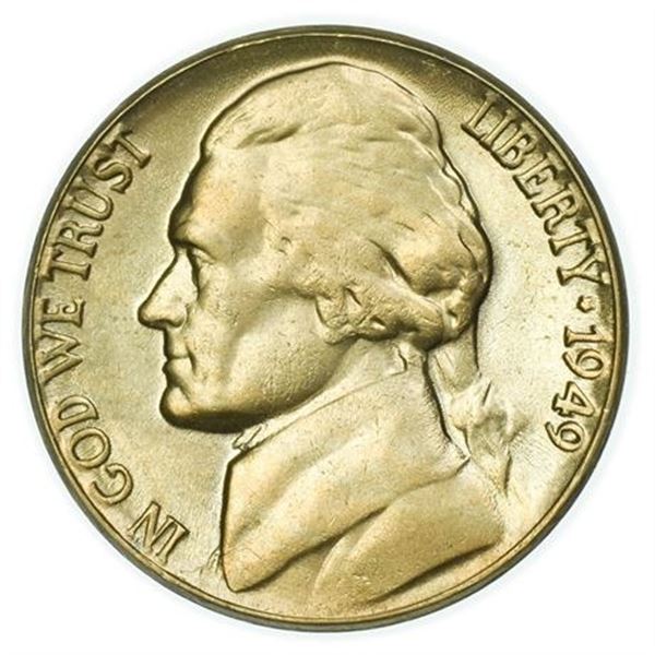 1949-P Jefferson Nickel