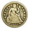 Image 1 : 1853 Arrows Seated Liberty Dime