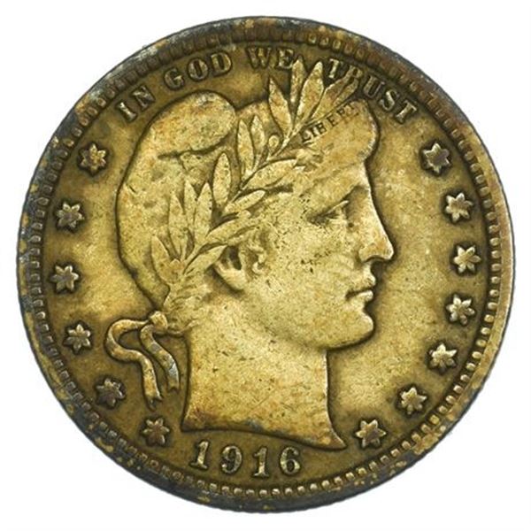1916 Barber Quarter