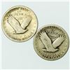Image 2 : Group of 2 Standing Liberty Quarters 1926 and 1926-S