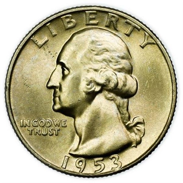 1953-D Washington Quarter