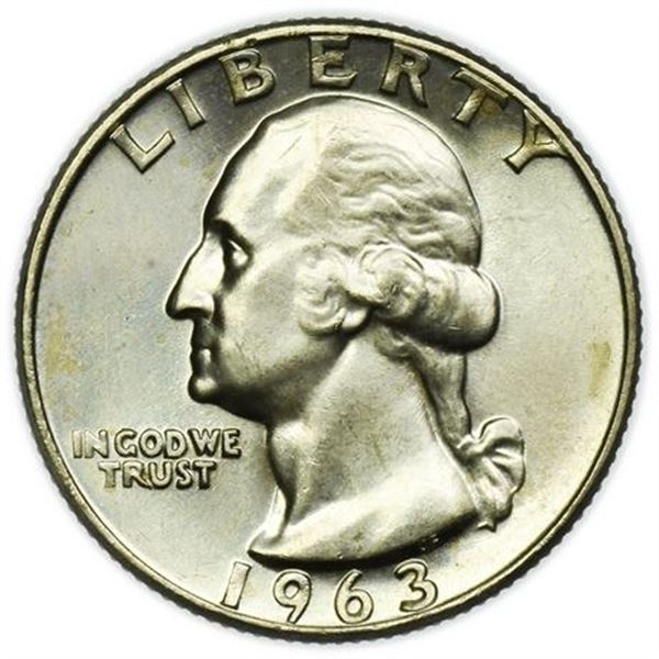 1963-D Washington Quarter