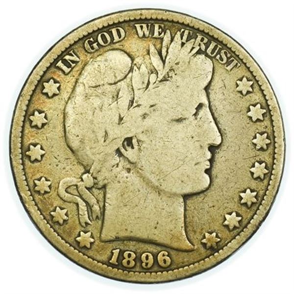1896 Barber Half Dollar
