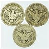 Image 2 : Group of 3 Barber Half Dollars 1906, 1906-O, 1907-O