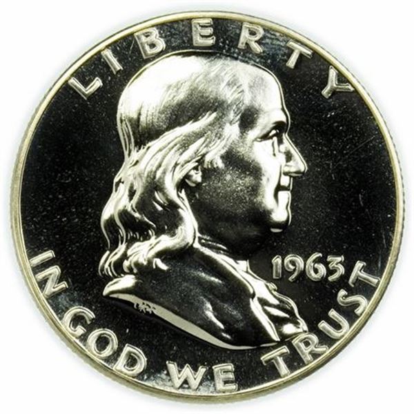 1963 Proof Franklin Half Dollar