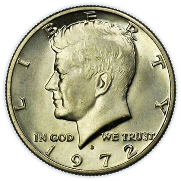 1972-D Kennedy Half Dollar