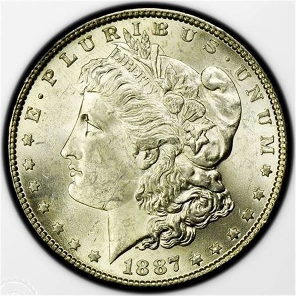 1887 Morgan Dollar