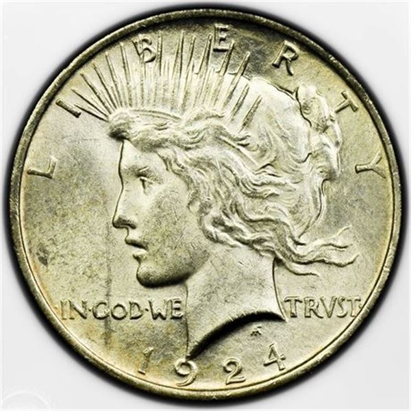 1924 Peace Dollar
