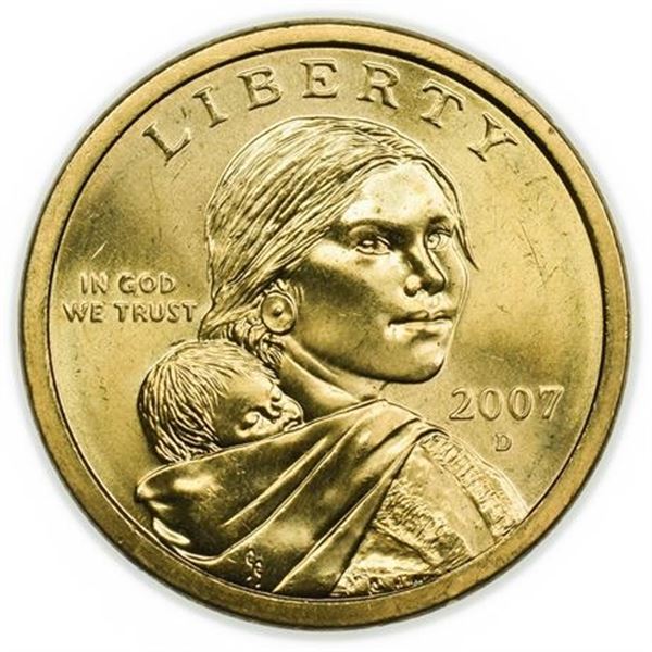2007-D Sacagawea Dollar