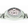 Image 6 : Rolex Ladies Stainless Steel Pink Diamond Datejust Wristwatch