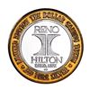 Image 2 : .999 Silver Reno Hilton Nevada $10 Casino Limited Edition Gaming Token