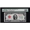 Image 1 : 1928E $2 Legal Tender Note Fr.1506 PMG Choice Uncirculated 64EPQ