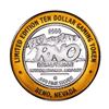 Image 2 : .999 Silver Reno/Tahoe International Airport $10 Casino Limited Edition Gaming Token
