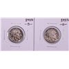 Image 1 : Lot of 1927-D & 1927-S Buffalo Nickel Coins