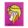 Image 1 : Romero Britto "Lily" Limited Edition Giclee On Canvas