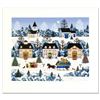 Image 1 : Jane Wooster Scott "Holiday Sleigh Ride" Limited Edition Serigraph On Paper