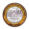 Image 2 : .999 Silver Reno/Tahoe International Airport $10 Casino Limited Edition Gaming Token