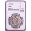 Image 1 : 1892-S $1 Morgan Silver Dollar Coin NGC XF40