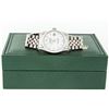 Image 7 : Rolex Men's Stainless Mother of Pearl Diamond Datejust Wristwatch