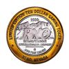 Image 2 : .999 Silver Reno/Tahoe International Airport $10 Casino Limited Edition Gaming Token