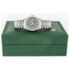 Image 9 : Rolex Men's Stainless Steel Black Diamond Datejust Wristwatch