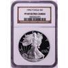 Image 1 : 1996 $1 Proof American Silver Eagle Coin NGC PF69 Ultra Cameo