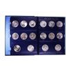 Image 2 : Complete Set of 1921-1935 $1 Peace Silver Dollar Coins in Whitman Album