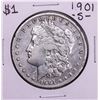 Image 1 : 1901-S $1 Morgan Silver Dollar Coin