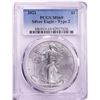 Image 1 : 2021 Type 2 $1 American Silver Eagle Coin PCGS MS69