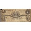 Image 1 : 1861 $5 Confederate States of America Note