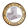 Image 2 : .999 Fine Silver Eldorado Reno, Nevada $10 Limited Edition Gaming Token