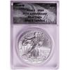 Image 1 : 2016-W $1 Burnished American Silver Eagle Coin ANACS SP69