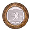 Image 2 : .999 Silver McCarran International Airport Las Vegas, NV $10 Limited Gaming Token
