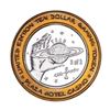 Image 1 : .999 Silver Plaza Hotel & Casino Las Vegas, NV $10 Limited Edition Gaming Token
