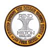 Image 2 : .999 Silver Reno Hilton Nevada $10 Casino Limited Edition Gaming Token