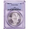 Image 1 : 1881-CC $1 Morgan Silver Dollar Coin GSA Hoard PCGS MS64