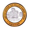 Image 1 : .999 Silver Sam's Town Las Vegas, NV $10 Casino Limited Edition Gaming Token