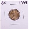 Image 1 : 1999 $5 American Gold Eagle Coin