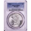 Image 1 : 1921 $1 Morgan Silver Dollar Coin PCGS MS63