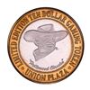 Image 1 : .999 Silver Union Plaza Las Vegas, Nevada $10 Casino Limited Edition Gaming Token