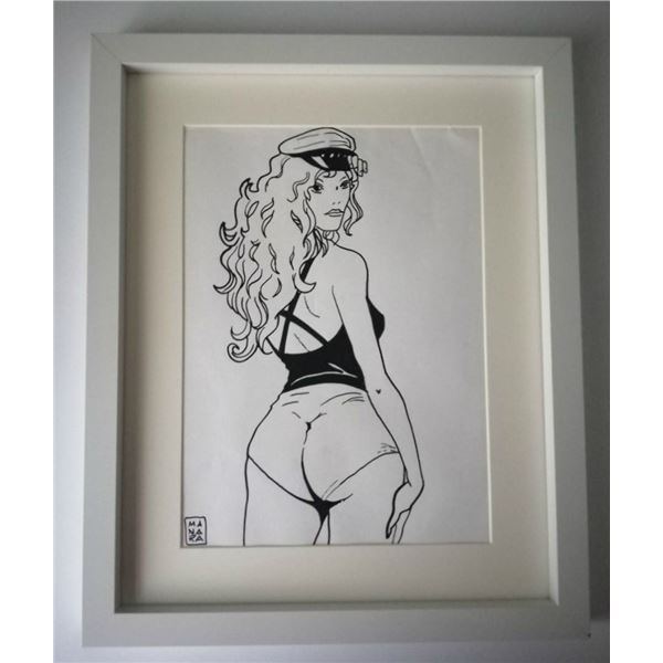 Milo Manara artwork. (1945-).